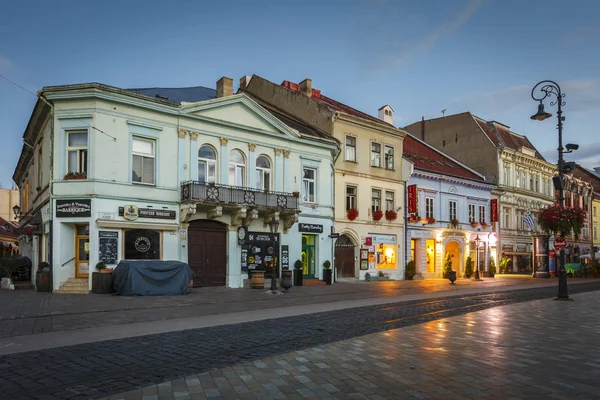 東部スロバキアのコシツェのメイン広場都市コシツェ スロバキア 2018 歴史的建築 — ストック写真
