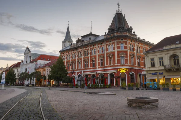 Kosice Slovakien Augusti 2018 Nyrenässans Andrassy Palace Stora Torget Kosice — Stockfoto