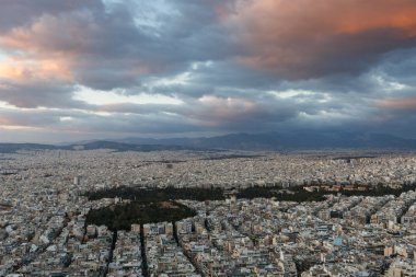 Şehir, Atina, Yunanistan.