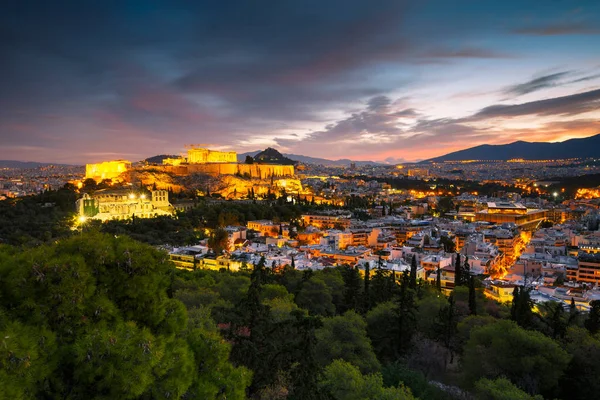 Filopappou hill in Athens. — Stock Photo, Image