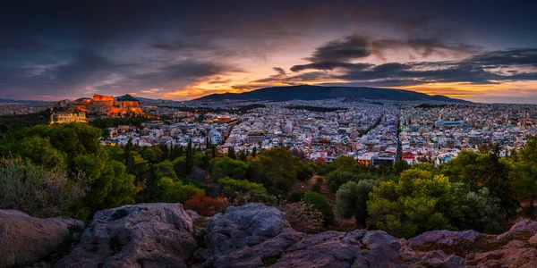 Filopappou hill in Athens. — Stock Photo, Image