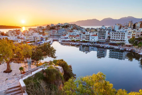 Agios nikolaos, Girit. — Stok fotoğraf