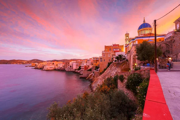 Ermoupoli, Syros. — Stockfoto