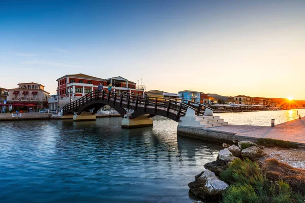 Lefkada şehir. — Stok fotoğraf