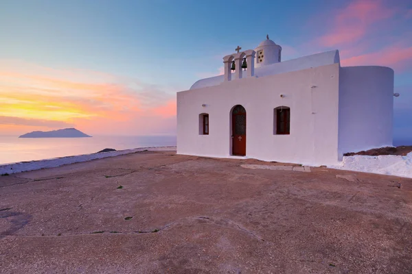 Plaka, ostrov Milos. — Stock fotografie