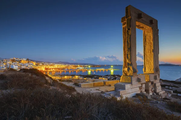 Naxos kasabası.