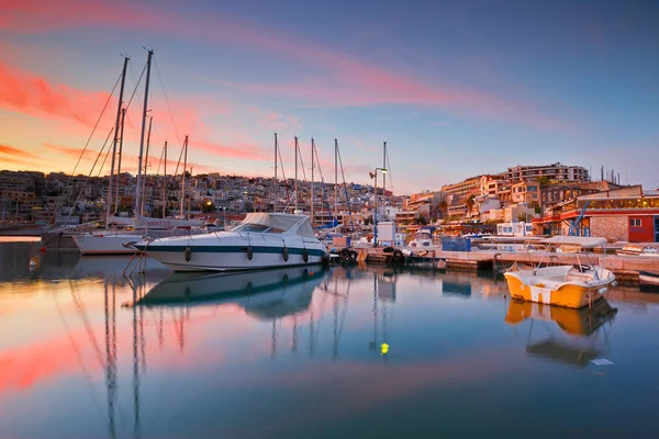 Yachthafen von Mikrolimano. — Stockfoto