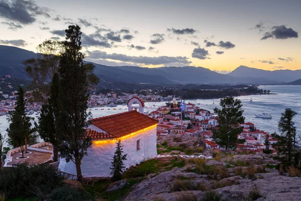 Poros ö. — Stockfoto