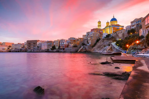 Syros, griechenland. — Stockfoto