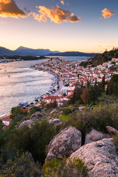 Poros ö. — Stockfoto