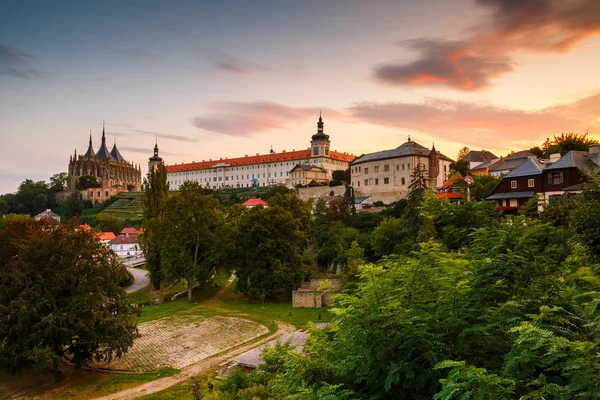 Kutna Hora városa Csehországban. — Stock Fotó