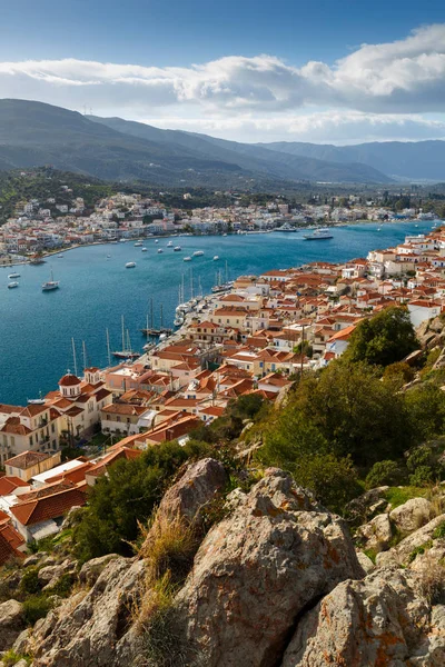 Poros, Grekland. — Stockfoto