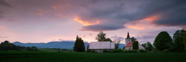 Turiec bölgesi, Slovakya. - Stok İmaj