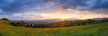 Turiec bölgesi, Slovakya.