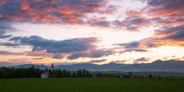 Turiec bölgesi, Slovakya. — Stok fotoğraf