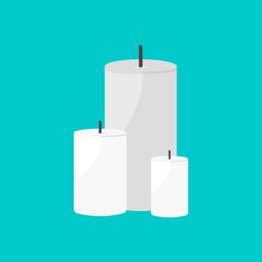 Romantik için karikatür mumlar