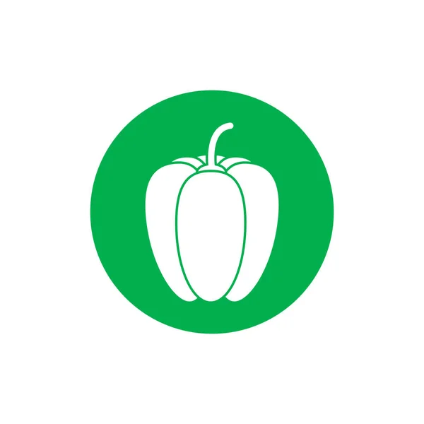 Логотип перець для дизайну — стоковий вектор