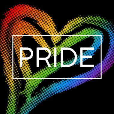 Vektör formatında modern Lgbt gurur bayrağı