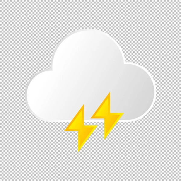 Isolated weather icon. Vector Illustration — Stock Vector