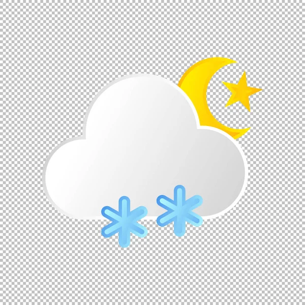 Izolowana ikona pogody. Ilustracja wektora — Wektor stockowy
