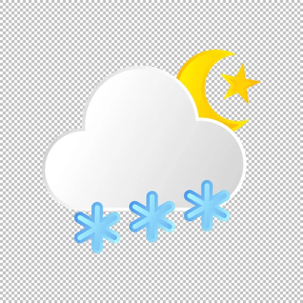 Isolated weather icon. Vector Illustration — Stock Vector