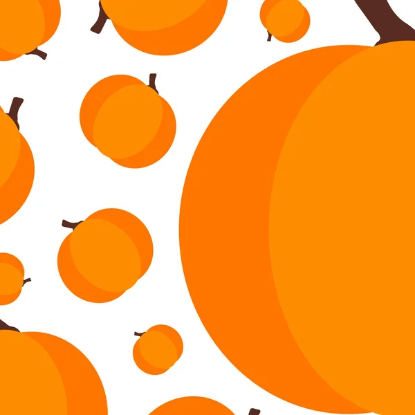 Calabaza vector patrón fondo — Archivo Imágenes Vectoriales