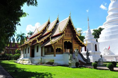 Chiang Mai, Kuzey Tayland Wat Phra Singh Budist Tapınağı