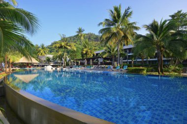 Tayland Otel güzel yüzme havuzu 