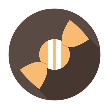 Şeker simge düz işareti/sembol/etiket illüstrasyon vektör. İçin Mobil Kullanıcı arabirimi