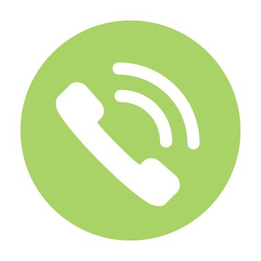 Telefon simgesini düz 