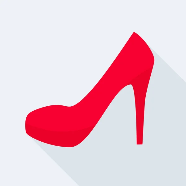 Sapatos ícone plana — Vetor de Stock