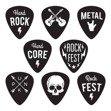 Rock Fest rozetleri aracıcılar set