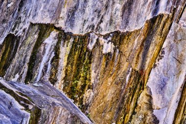 kaya duvarının yakın çekim