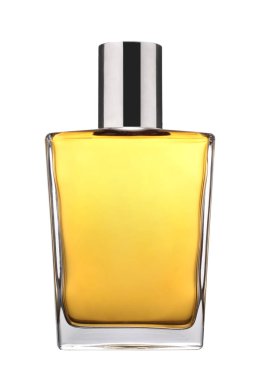 değerli parfüm şişesi kırpma yolu ile beyaz arka plan izole