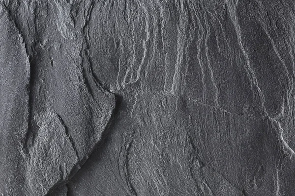 Donkergrijze Leisteen Achtergrond Textuur Met Kopieer Ruimte Voor Tekst — Stockfoto