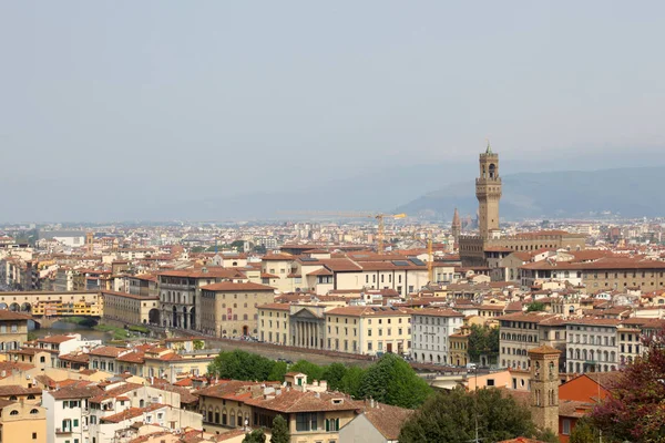 2019年4月22日 意大利佛罗伦萨 从米开朗基罗广场欣赏佛罗伦萨市 — 图库照片