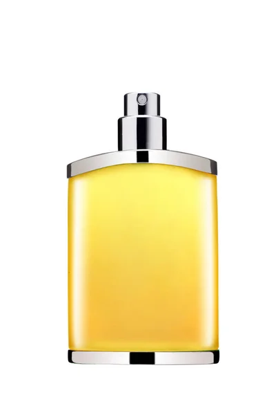 Kostbare Parfum Fles Geïsoleerd Witte Achtergrond Met Uitknippad — Stockfoto