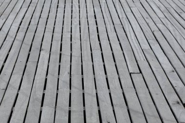 boş bir ahşap güvertede yakın