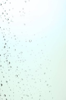 tex için kopyalama alanı ile cam su damlaları