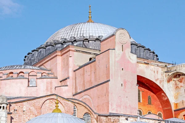 Istanbul Truthahn Oktober 2018 Aussenansicht Des Hagia Sophia Museums Istanbul — Stockfoto