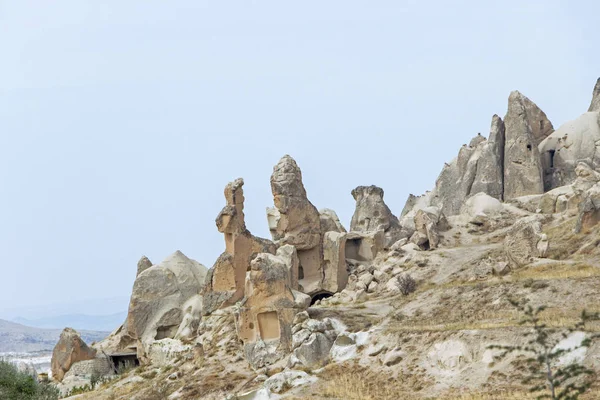 Paysage Formation Rocheuse Cappadoce — Photo