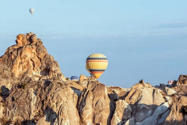 Hot Air Balloon Sky Goreme Cappadocia — Stock Photo, Image