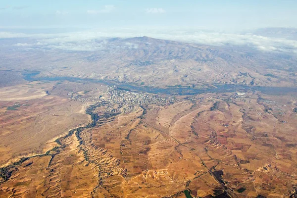 Вид Воздуха Каппадокию Турции — стоковое фото
