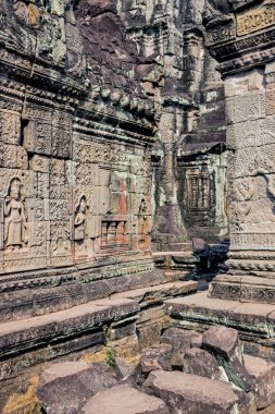 Angkor Wat'taki Preah Khan tapınağının kalıntıları