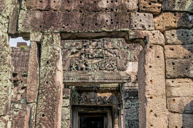 Angkor Wat'taki Preah Khan tapınağının kalıntıları