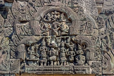 Angkor'daki Banteay Samre tapınağının kalıntıları