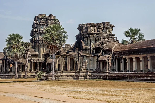 Angkor Wat Chrám Kambodži — Stock fotografie