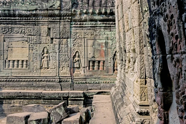 Ruínas Templo Preah Khan Angkor Wat — Fotografia de Stock