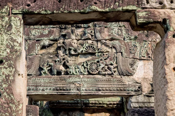 Ruínas Templo Preah Khan Angkor Wat — Fotografia de Stock