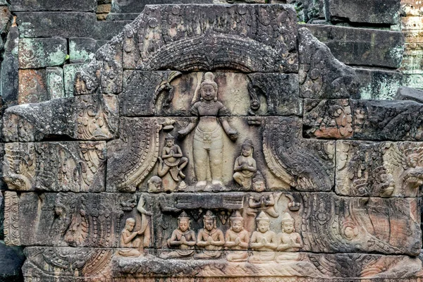 Ruiny Świątyni Som Angkor Wat — Zdjęcie stockowe